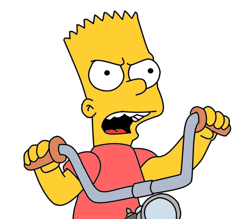 Bart na bicykli.gif