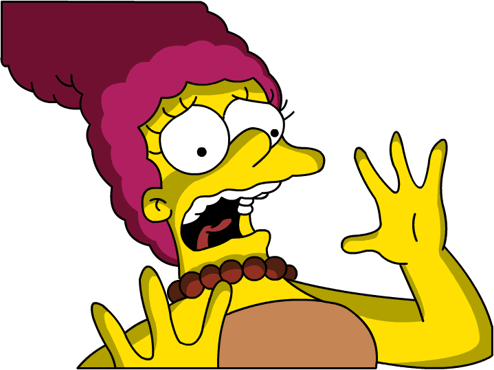 Vystrašená Marge.gif
